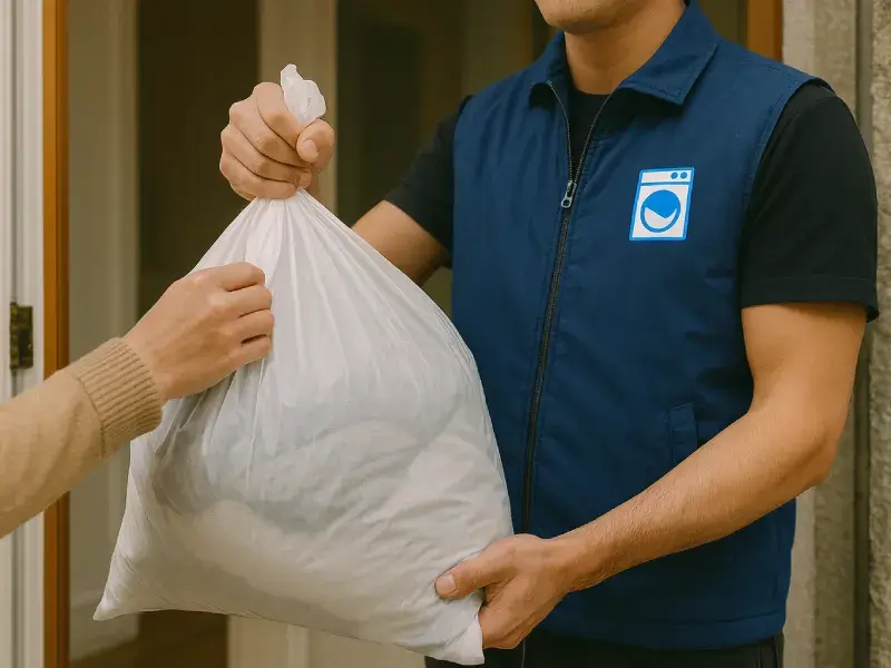 Laundry service in Bournemouth - fresh washed clothes and garments