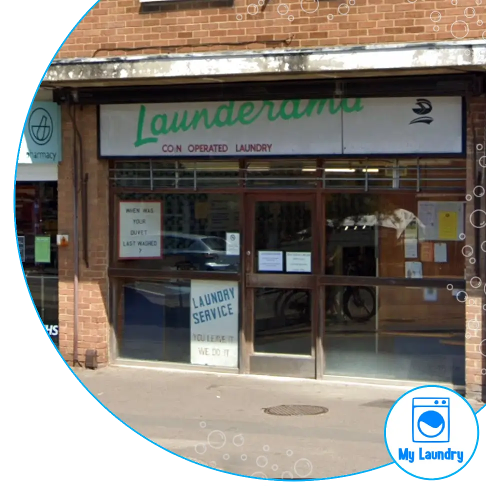 Broadstone Launderette storefront