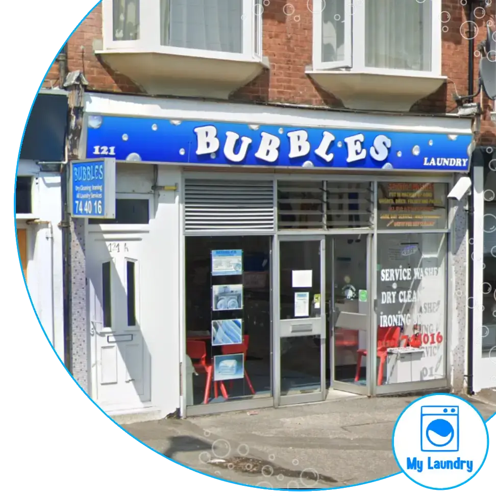 Bubbles Laundry Shop storefront