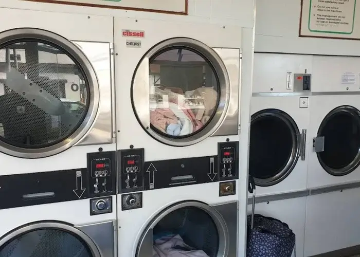 Highcliffe Launderette machines