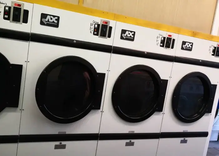 Folding area at Launderette Boscombe