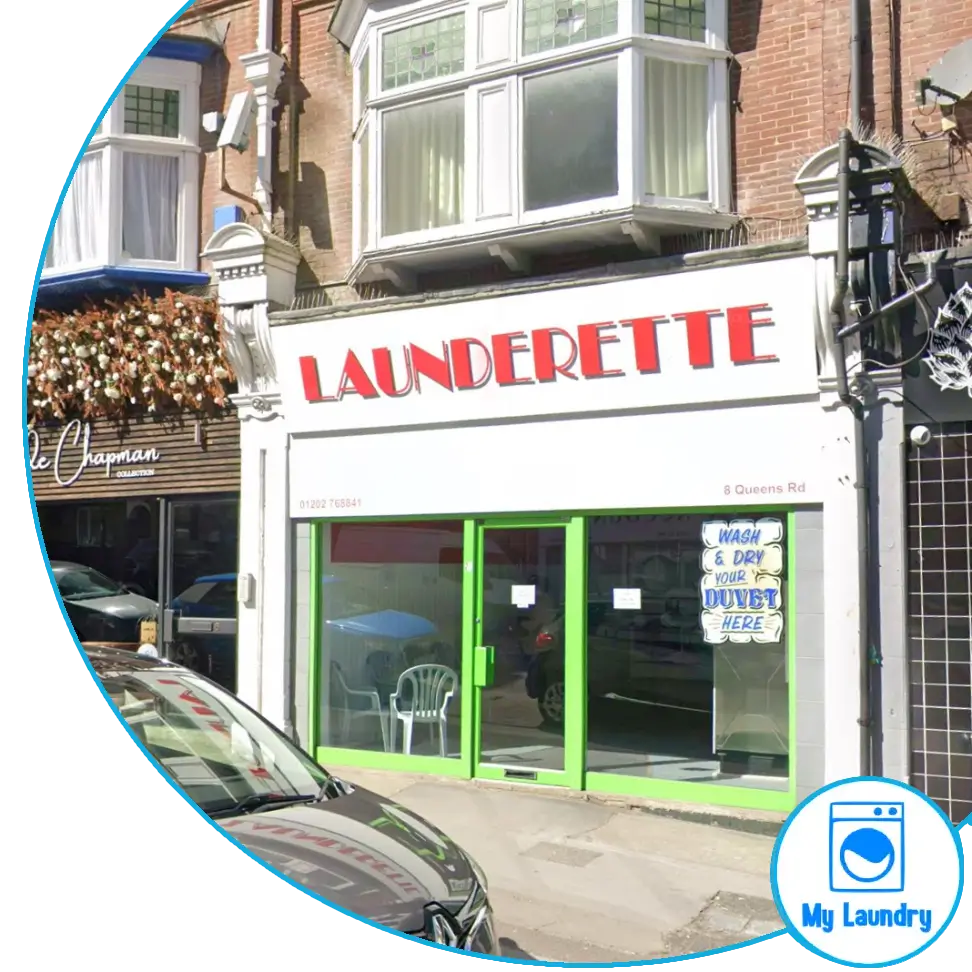 Launderette storefront