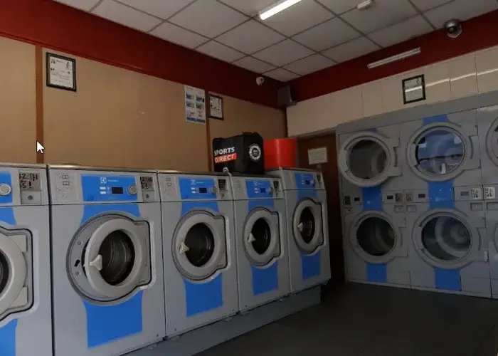 Tumble dryers at Laundrette, Old Christchurch Road