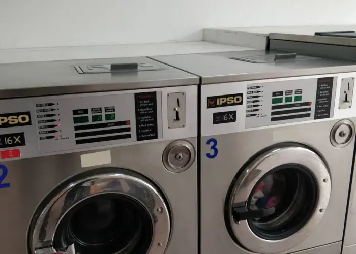 Moordown Launderette washing machines