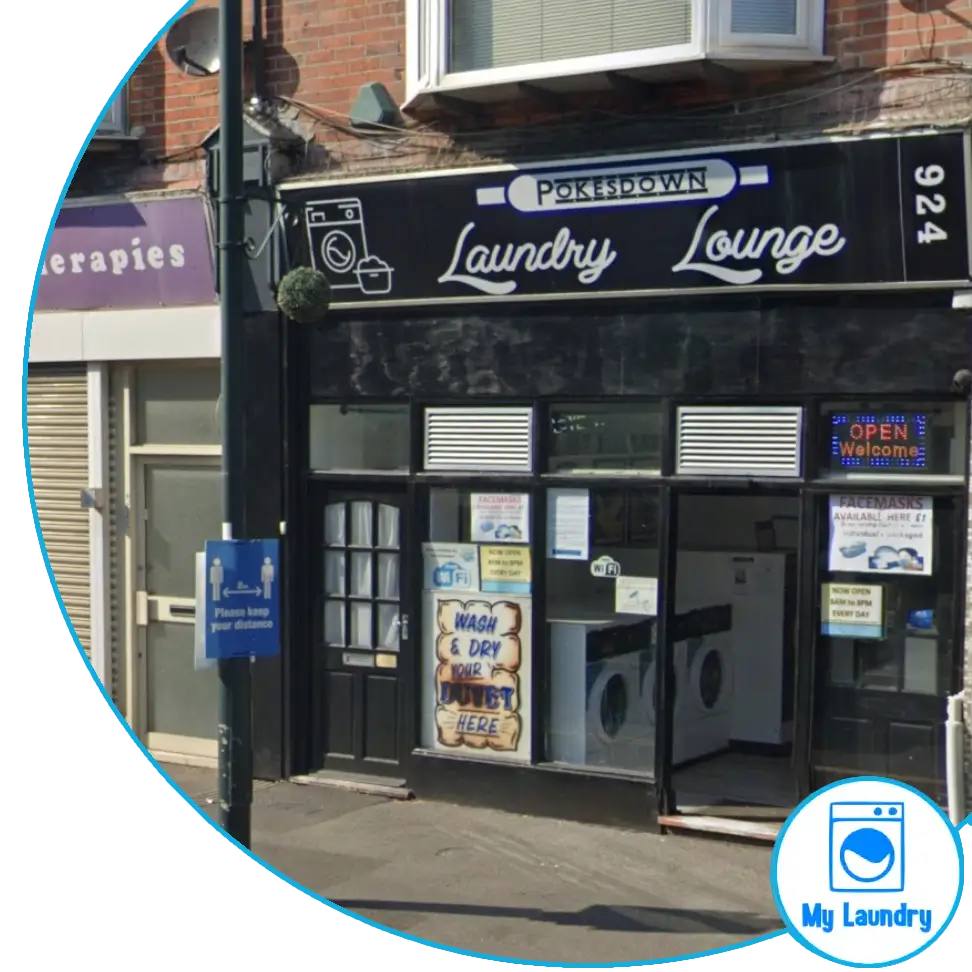 Pokesdown Laundry Lounge storefront Bournemouth