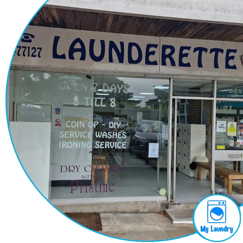 St Catherines Launderette storefront