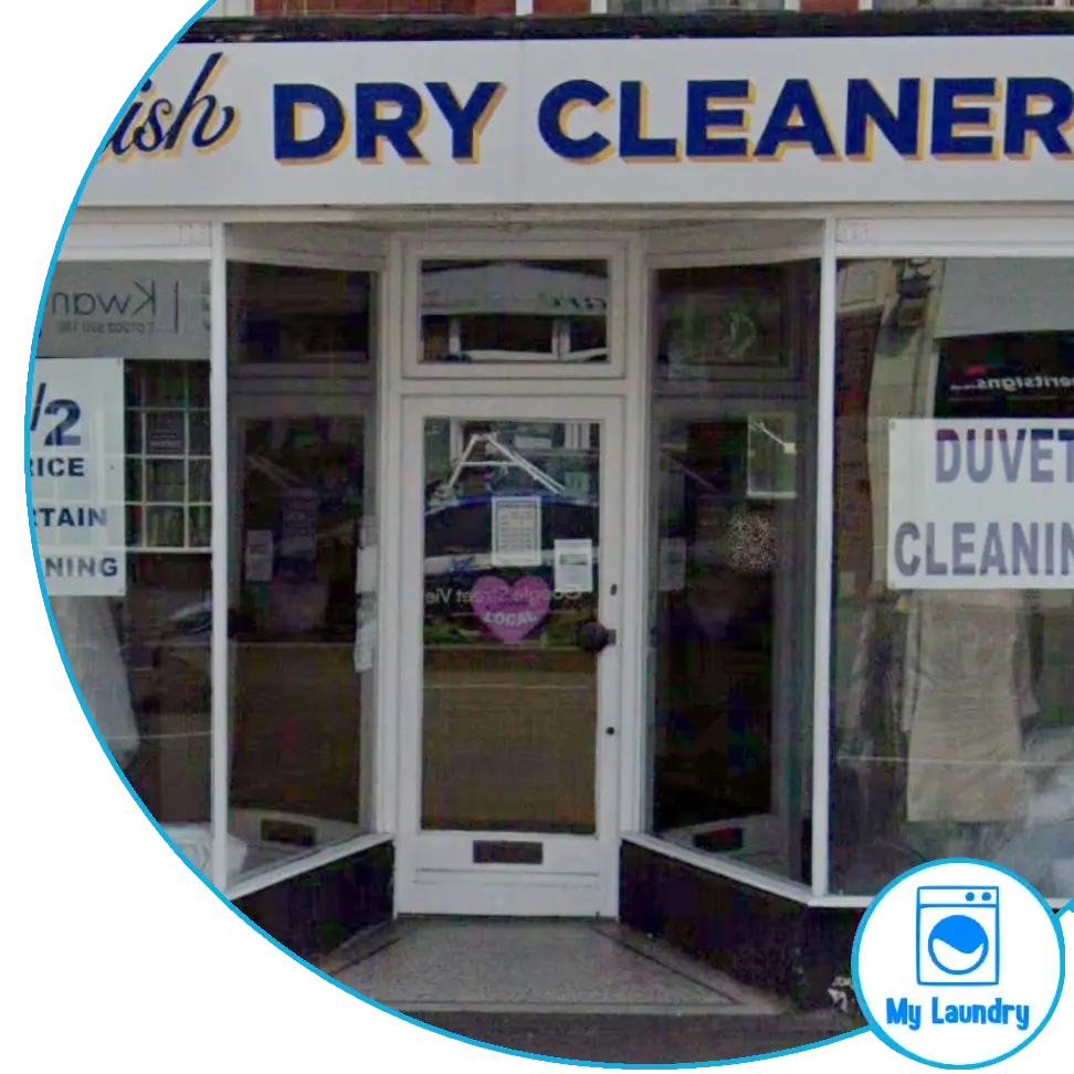 Swedish Cleaners storefront on Wimborne Road BH9