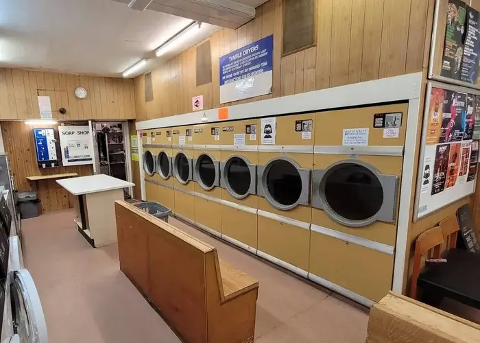 The Launderette machines