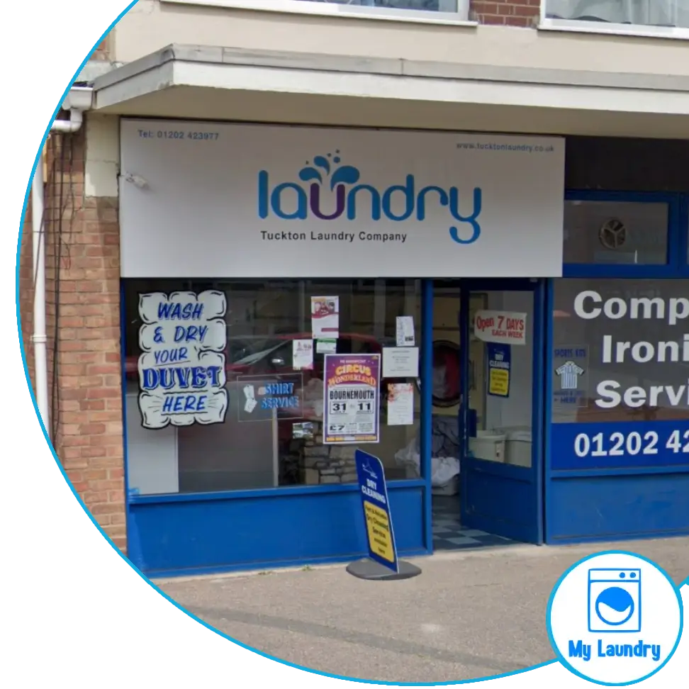 Tuckton Laundry storefront Bournemouth