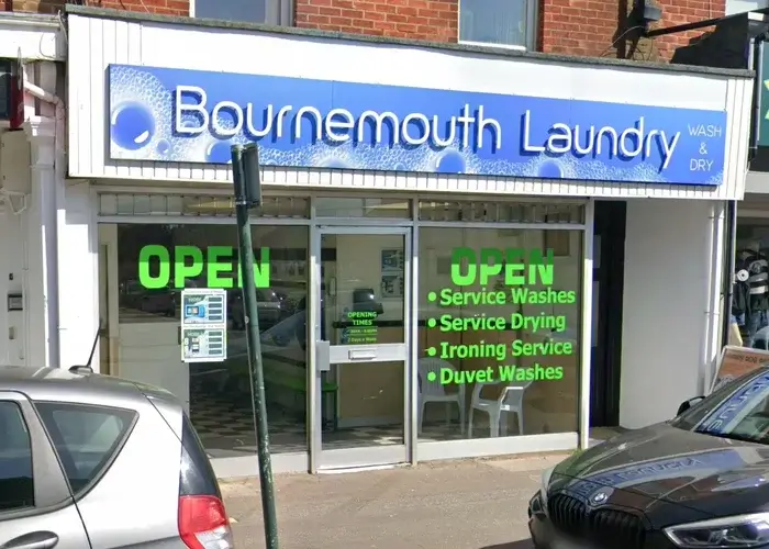 Westbourne Launderette service counter and collection